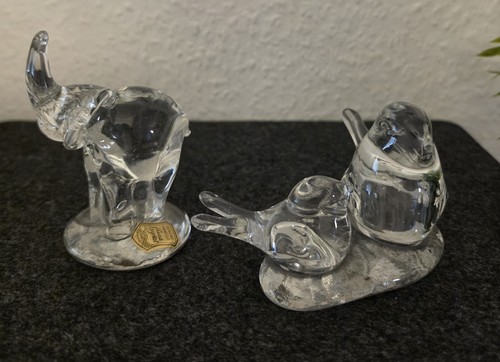 Vintage kristall figuren - figuren, set