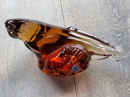 Bleikristallfigur fisch - fisch, /