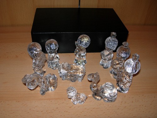 Krippenfiguren aus