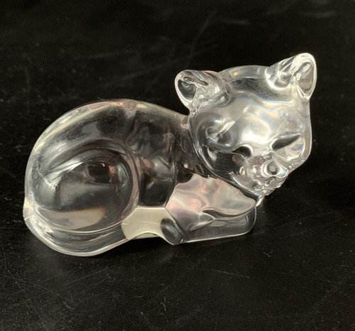 Bleikristall figur katze - figur,