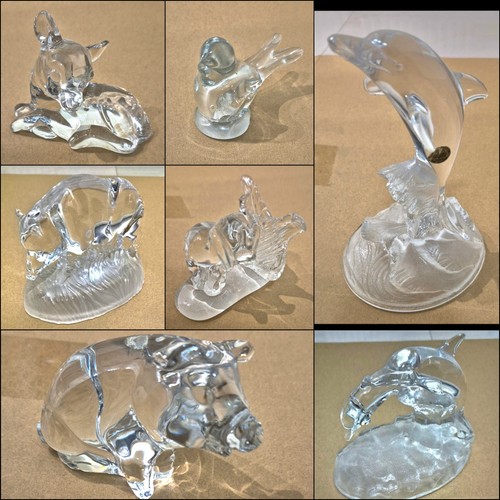 Bleikristall figuren tiere 7x - "bleikristall,