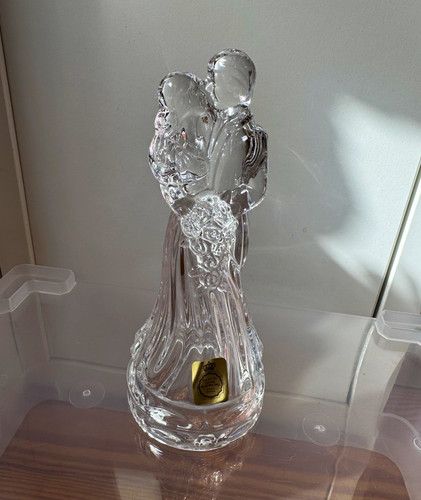 Bleikristall kristallfigur - bleikristall,